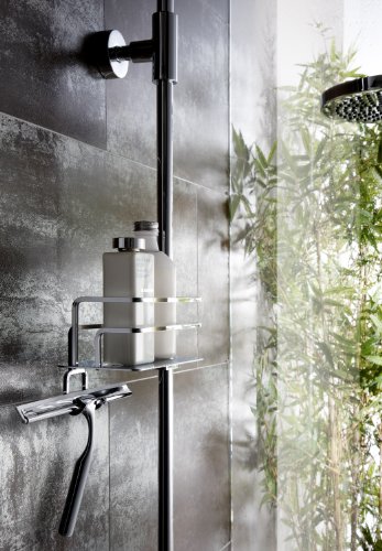 Giese 30787-02 Duschkorb Optisign mit Haken und Wischer - 2