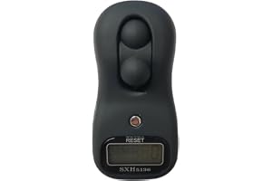 Portible Plastic Beads Portable Rotating Digital Finger Counter for Pooja Meditation Prayer Japa Mala | Various Use Digital Tally Counter(Multi-Color, Pack of 1).