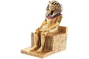 ‎PUCKATOR Skulptur Ramses II auf dem Thron 13 cm