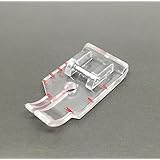 Visión clara con líneas rectas de punto de costura para pie fijación a presión, compatible para Brother, Janome, Toyota, Nueva Singer Nacional Máquinas de Coser