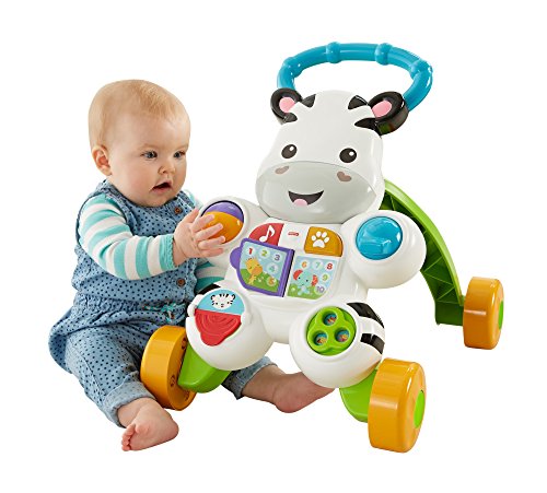 Mattel Fisher-Price DLD94 Lern mit mir – Zebra Lauflernwagen - 7