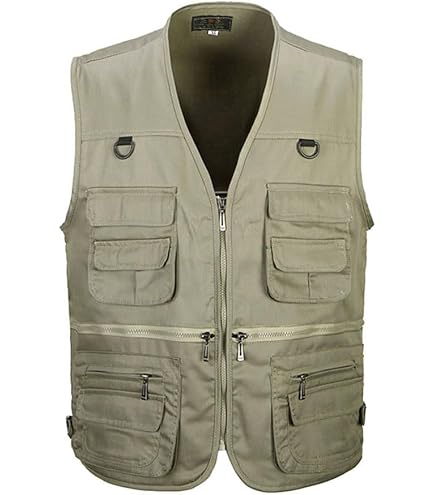 Gilet De Chasse Beretta Homme – Maille, Beige, Taille 2XL – Occasion TB