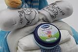 Windeltorte Windelmotorrad blau für Jungen – mit Teddybär / Das perfekte Geschenk zur Geburt oder Taufe + gratis Grußkärtchen - 4