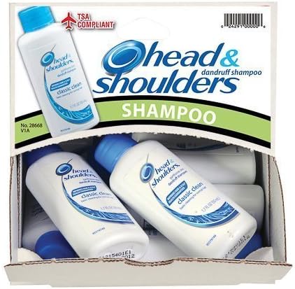 HEAD N SHOULDERS DANDRUFF SHAMPOO - 28668 (Pack of 18)