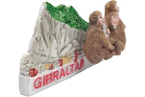 MUYU MAGNET Gibilterra Regno Unito Magnete da frigorifero souvenir turistico collezione regalo decorazione casa e cucina adesivo magnetico Gibilterra magnete frigorifero