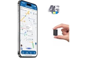 TKMARS 4G Mini Localizzatore GPS per Auto con Scheda SIM 1500mAh Batteria 60 Giorni di Standby Magnetico Micro GPS Tracker Spia Dispositivo Antifurto Impermeabile Localizzatore per Veicoli Moto 4G TK903