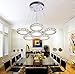 Produktbild Kristall Kronleuchter Ring Einfache Led Licht Kreative Persönlichkeit Deckenleuchte Wohnzimmer Lampe Schlafzimmer Restaurant Lampe Spannung 220V-48W