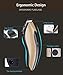 JD Rechargeable Cordless Hair Clipper for Men Women Babky Kids with Wet Dry Convenience Ultra Quiet Professional Hairtcuts (gold -clippers)