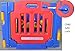 Babies Playpen Complete with Soft Foam Playmat and 100 Brightly Coloured Balls