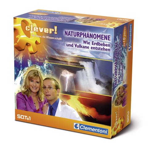 Preisvergleich Produktbild Clementoni 5695539 - CLEVER: Naturphänomene - Wie Vulkane entstehen