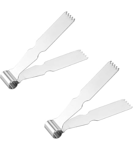 Pince à Bord De Tarte Ibili - Inox Pour Décorer Pâtes Et Pâtisseries