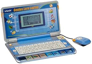 Vtech 80-074404 - Lerncomputer Genius Lern Laptop blau: Amazon.de ...