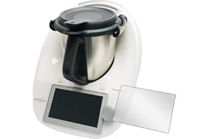 TESTEL Ecultor I 3X - Protector de pantalla compatible con Vorwerk Thermomix TM6, transparente