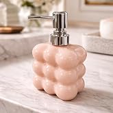 Bubble Cam Sıvı Sabunluk, 300 ml - Beyaz, 9,5x6,5x15 cm (Somon)