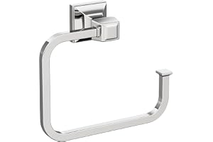 Amerock | Handduksring | 146 mm (5-3/4 tum) | Krom | Mulholland | Handdukshållare