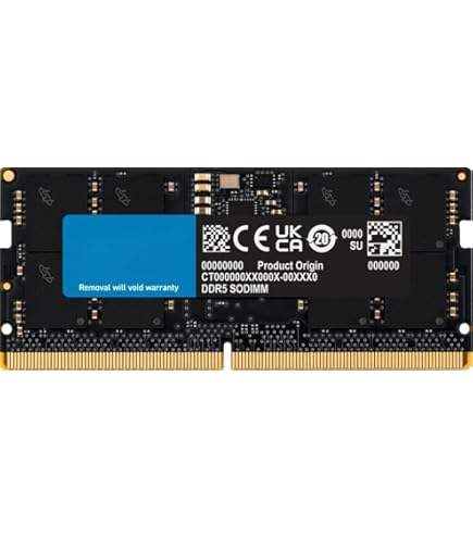 Samsung 16GB DDR5 4800MHz SODIMM Laptop RAM Memory