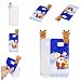Produktbild Hülle für Asus Zenfone V V520KL ,DYSu Weihnachtspuppen-Serie Gruppenfoto von Elchen und von altem Mann TPU Schutzhülle Weich Silikon Handyhülle Schale Stoßkasten Cover Case Bumper Tasche für Asus Zenfone V V520KL