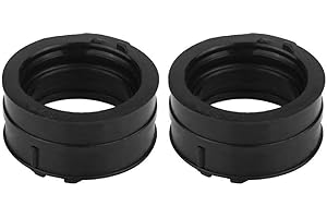 KSTE 2 Pcs Motorcycle Carburetor Intake Manifold Boot Joint Compatible with Yamaha TDM 850 TDM850 CHY-42