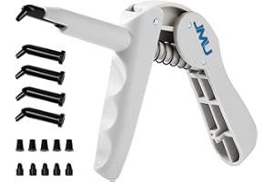 JMU Dental Composite Dispensing Gun Unidose Dispenser Applicator Comes with 5 Capsules Cartridge Tips, Plastic Caps