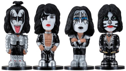 Preisvergleich Produktbild KISS Mini Bobble-Head Four Pack
