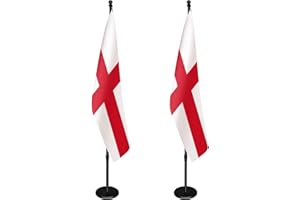 IN WHICH BAY Indoor Telescoping Flag Pole with Base 180-220cm,Aluminum Commercial Indoor Flagpole with Black Ball Top Finial,Heavy Duty Indoor Flag Pole Kit for Office School City Hall（2Pack