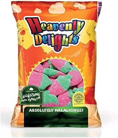 Heavenly Delights Sour Strawberries, 100g *Halal HMC Certified*