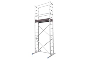 MON MOBILIER DESIGN ETRA Echafaudage en aluminium hauteur de travail 5m