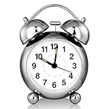 Doppelglockenwecker, Ubegood wecker Analog Quarzwecker Alarm...