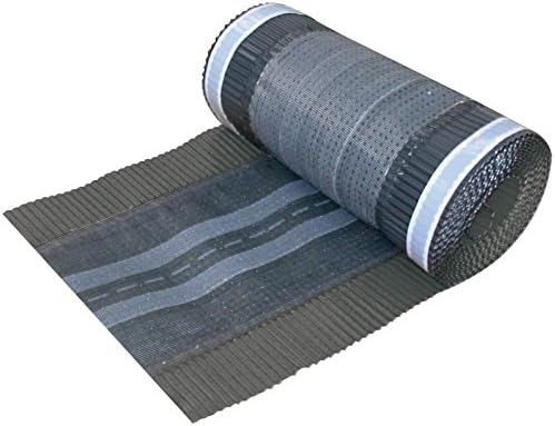 SILISTO Ventilation Dry Ridge Kit Sealing Roll Brick 320 x 20m, black