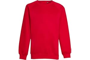 NY Deluxe Edition Boys Girls Unisex School Uniform Fleece Sweatshirt Jumper Top Age 5-14 Years