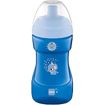 MAM Sports Cup | 330ml | Non-Spill Cup with Free Flow Spout ...