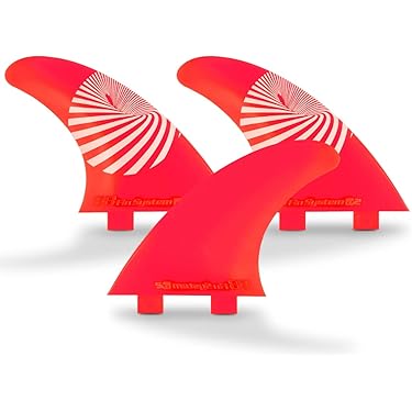 Pinne Da Surf Dual Tab II Medium - Fibra Di Vetro, Per Performer/Reactor - Foto 8