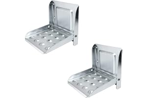 PESCAPLANET Kit 2 Pedana Salita Pieghevole per Camper Furgoni Fuoristrada e Camion