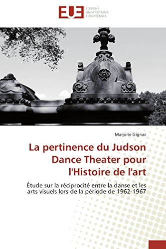 Download La pertinence du judson dance theater pour l'histoire de l'art Download La pertinence du judson dance theater pour l'histoire de l'art