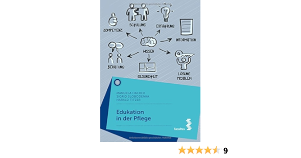 Edukation In Der Pflege Amazon De Manuela Hacker Sigrid Slobodenka Harald Titzer Bucher