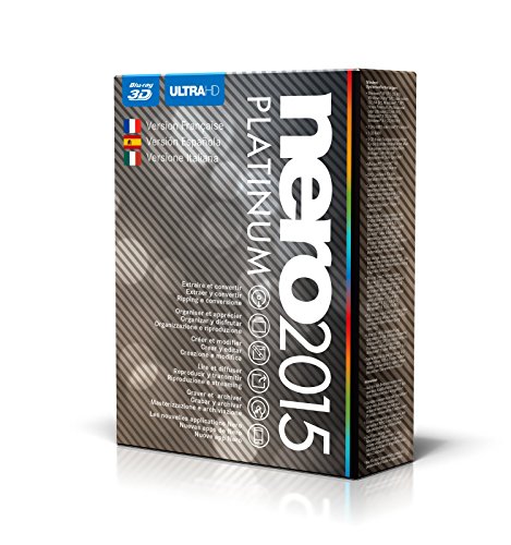 Nero 2015 Platinum - Software De Grabaci  n