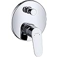 hansgrohe Focus bath and shower mixer for 2 outlets, chrome 31945000
