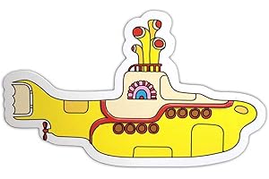 ROCK OFF OFFICIALLY LICENSED PRODUCTS The Beatles - Imán para nevera con diseño de submarino amarillo