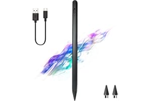 EFaith Penna per Tablet, Pennino capacitivo universale con punte di ricambio, per iPad/Mini/Air/iPhone/Microsoft Android/Samsung/xiaomi/(universale)