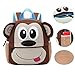 Produktbild Hand&Star Baby Kleine Größe Rucksäcke Kindertierkarikatur Rucksäcke mit Verstellbarer Schultergurt und wasserdichtem Neopren-Material für Kinder Vorschule Kindergarten Walking Travel