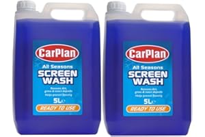 MARS, INCORPORATED 2 x 5L Ready To Use All Season Screen Wash Removes Dirt, Grime And Insect Droppings Prevents Freezing