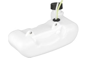 Trimmer bränsletank, 24 cm/9,4 tum gas bensin bränsleflaska universell strängtrimmer bränslebehållare gastank montering för C