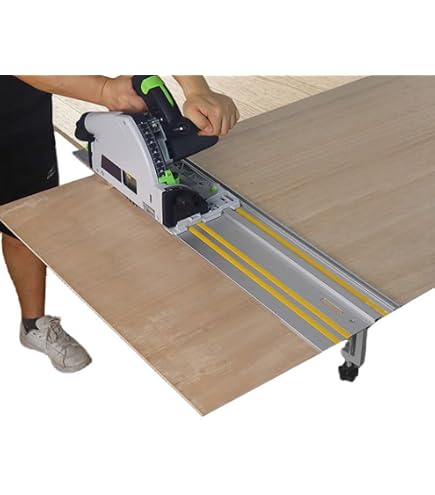 Cutting Machine Base Guide – Adjustable 4-8 Inch Portable Circular Saw Guide For Precision Milling & Positioning (Green)
