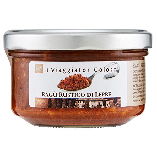 Sugo Ragu' Rustico di Lepre Il Viaggiator Goloso,