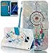 Produktbild Samsung Galaxy S7 Edge Hülle (5,5Zoll)Silikon, Roreikes Flip PU Leder Case Die neutralen Bunt Gemalt Retro Kreativ Lanyard Strap Muster Design Handy Hülle Hochwertige Qualität Tasche Und Weich TPU Stoßkasten Anti-Scratch Innenschale Bargeldtasche ID Card Slot Magnetverschluss Handytasche Mit Strap Portable Bookstyle Standfunktion Retro Slim Fit Wallet Cover Stoßfest Schale Schutz-Feather Windspiele
