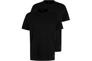 TOM TAILOR Herren Crewneck T-Shirt im Doppelpack (2er Pack)