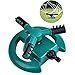 Produktbild Rasensprenger, 360 ° 3-Arm Drehbar Garten Wasser System, Rasensprenger Bewässerungssystem Automatisches DREI-Düsenköpfe Garten Sprinkler System für Rasen, Pflanzen, Blumen, Gemüse