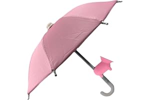 DMUZSOIH 21×6×3CM Mobile Phone Holder With Sun Shade - Phone Umbrella For Sun, Cute Phone Umbrella Sun Shade, Cute Phone Umbrella Sun Hood, Phone Umbrella Sun Shade With Suction Cup And Fish Mouth Spreader