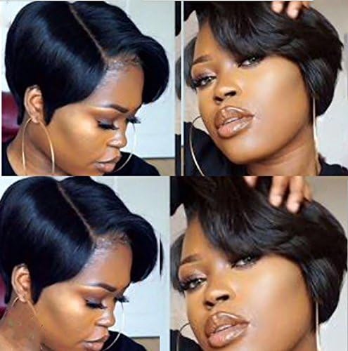 11" Short Curly Black Cute Hair Wig African Afro Hair Synthetic Wigs For Black Women Short Hair Wigs Women Curly Short Female Wig