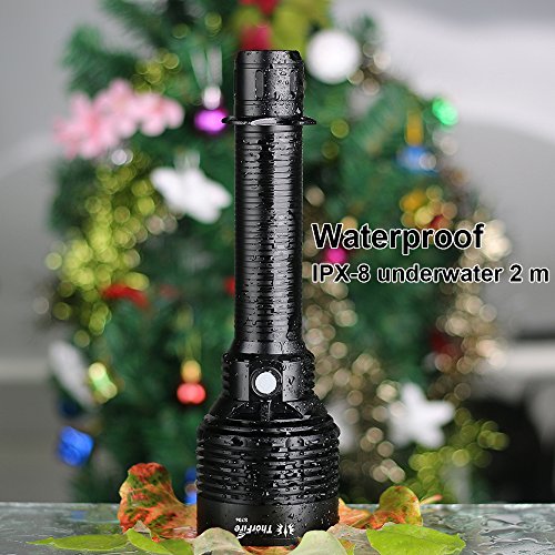ThorFire Taschenlampe, S70S 3960 Lumen Leistungsstärkste Taschenlampe Langstrecke Scheinwerfer Taschenlampe IPX8 Wasserdichte Taschenlampe für Camping Wandern Outdoor Sport (S70 Verbesserte Version) - 5